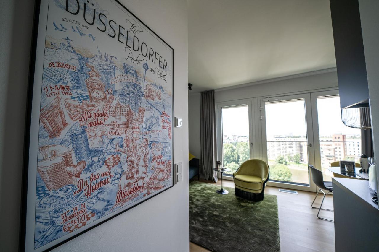 Luxury Apartments Duesseldorf Buitenkant foto