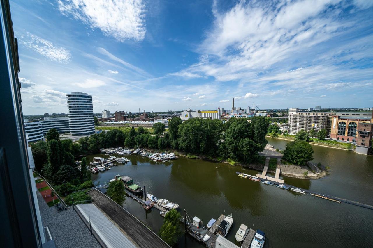 Luxury Apartments Duesseldorf Buitenkant foto